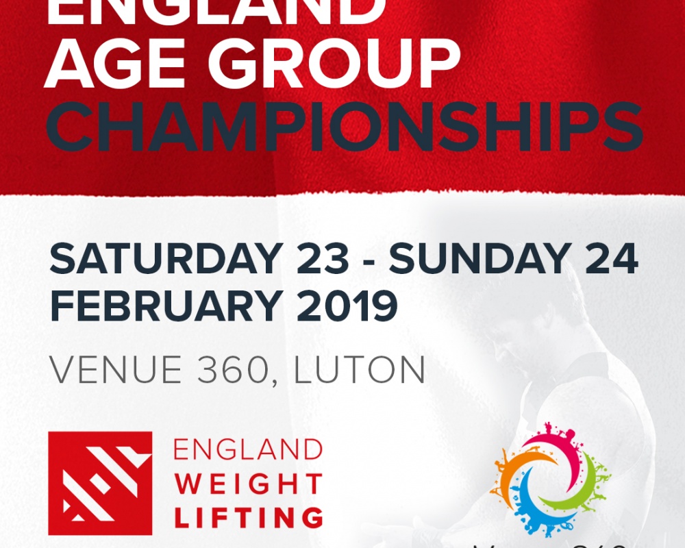 Entries Open For England Age Groups 